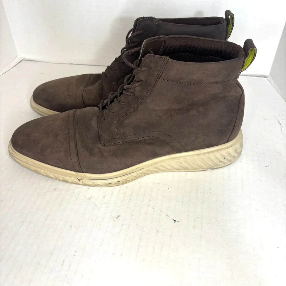 ECCO MEN'S ST.1‎ HYBRID LITE MEN'S TOE CAP BOOT Brown Size 11